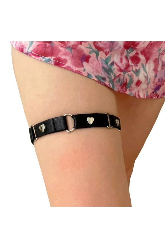 Women's Punk Lingerie Set Strappy Garter Belt Cage Bras Edgy Waist Harness Rave Party Apparel