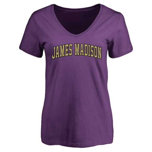 Women's Purple James Madison Dukes Everyday T-Shirt