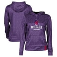 thumbnail image 1 of Women's Purple Linfield Wildcats Grandma Pullover Hoodie, 1 of 3