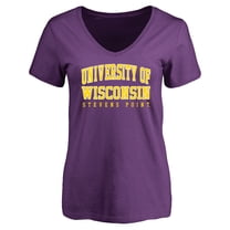 Women's Purple Wisconsin-Stevens Point Pointers Everyday T-Shirt