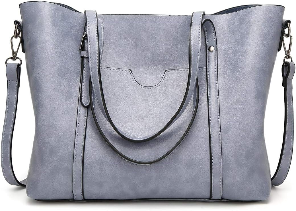Women's Purses and Handbags for Women PU Leather Top Handle Satchel Ladies Shoulder Tote Bags
