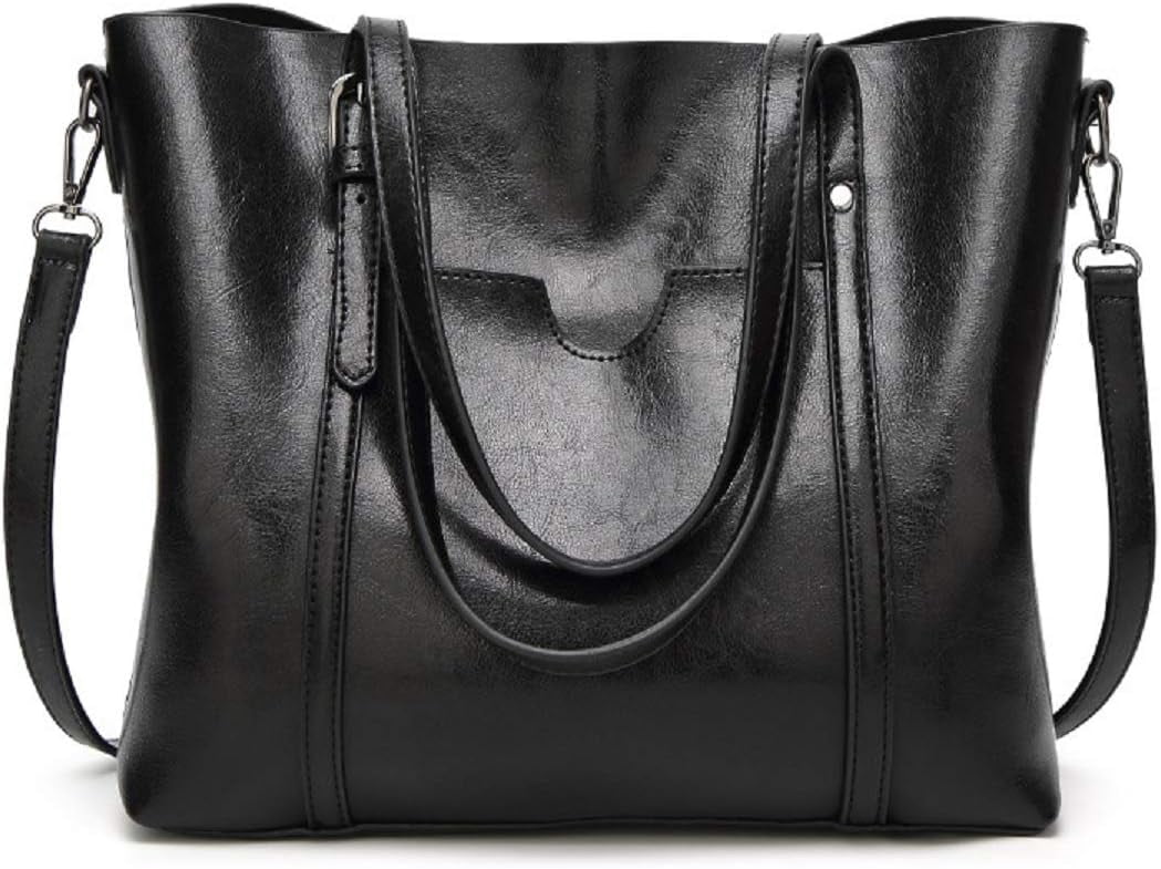 Women's Purses and Handbags for Women PU Leather Top Handle Satchel Ladies Shoulder Tote Bags