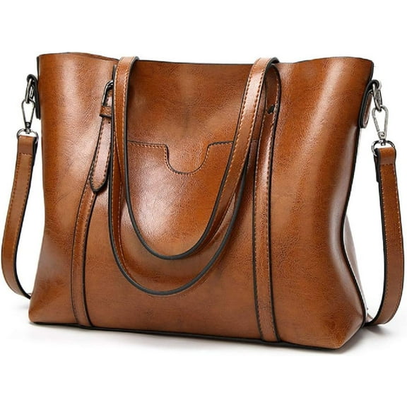 Women's Purses and Handbags for Women PU Leather Top Handle Satchel Ladies Shoulder Tote Bags