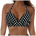 thumbnail image 1 of Women’s Push Up Bikini Top Criss Cross Underwire Swimsuit Top for Women, 1 of 8