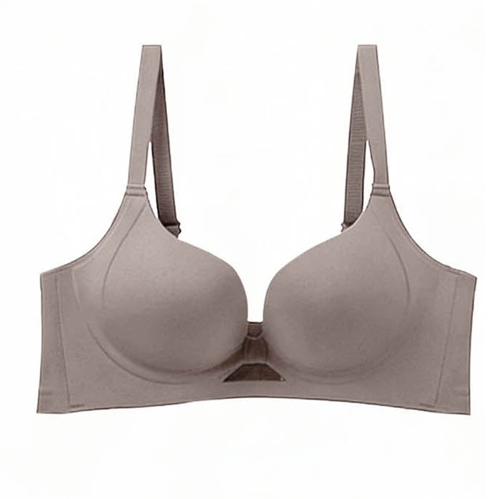 Deep Back Rests Women's Push Up Bra Add 2 Cup Sizes Super Deep V Plunge Padded Bra ...