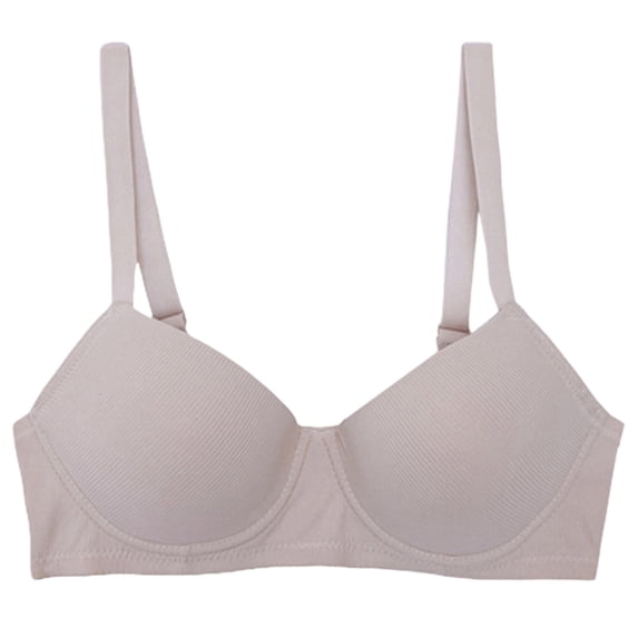 Sunshuilll Seamless T-Shirt Push Up Bra, D, Pink