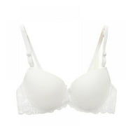 Women s Push Up Lace Bra Comfort Padded Underwire Bra Lift Up Add One Cup