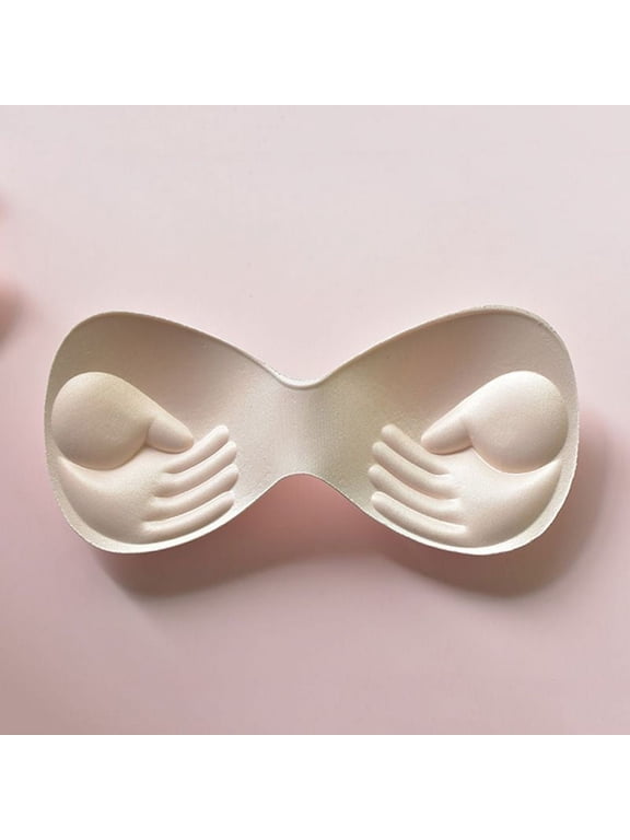 Women's Push Up Padding Inserts for Swimsuits, Sports Bras, and Tops One Piece Sponge Insert