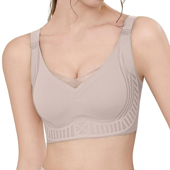 Women's Push Up Sag Non Underwire Comfortable Traceless Adjustable Bra