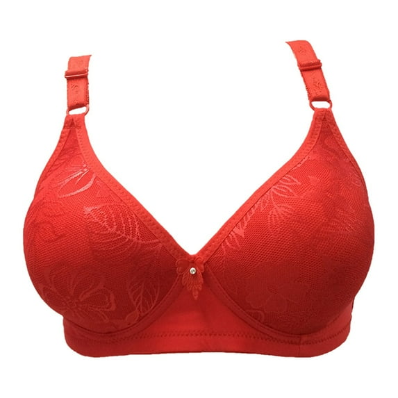 Women's Push Up Soft Cup Unpadded Sexy Wireless Bra, Lightweight and Suitable for Daily Wear
