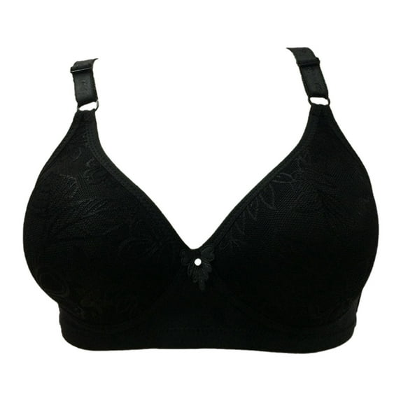 Women's Push Up Soft Cup Unpadded Sexy Wireless Bra, Lightweight and Suitable for Daily Wear