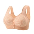 thumbnail image 1 of Women's Push Up Underwire Full Coverage Sculpting Uplift Support Hide Back Bra Beige XXXL, 1 of 8