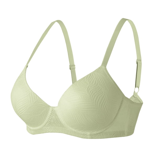 Women's Push up Bras, No Underwire Seamless Comfortable Bralette, Soft Support Deep V Brassiere