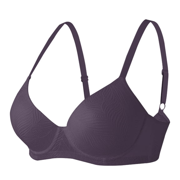 Women's Push up Bras, No Underwire Seamless Comfortable Bralette, Soft Support Deep V Brassiere