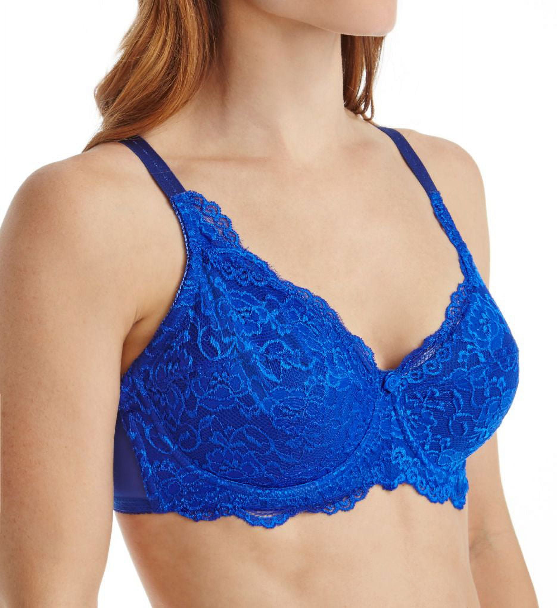 QT All Over Lace Underwire Bra (5554Q) 48D/Suntan at  Women's  Clothing store: Bras