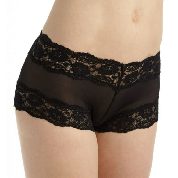 Women's QT 5554QTP All Over Lace Boyshort Panty