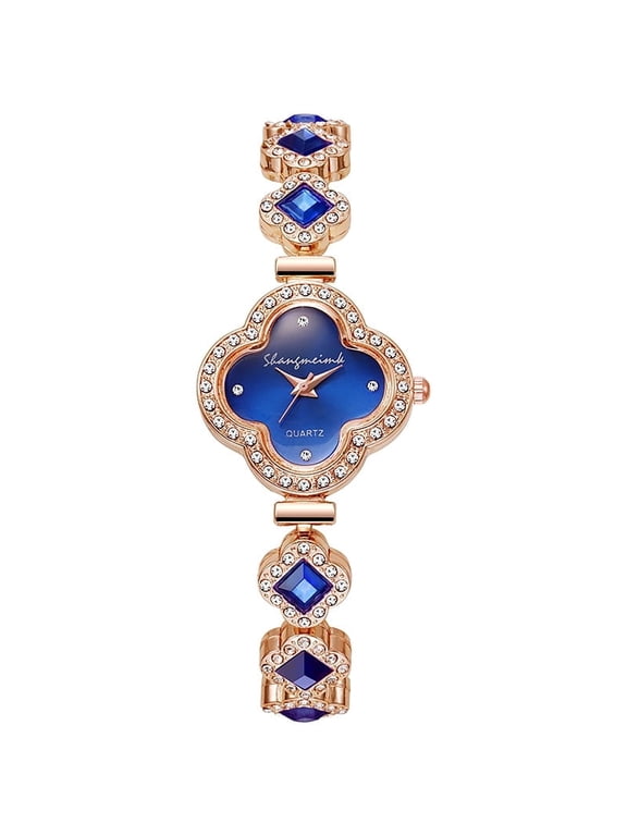 Women's Quartz Watch Alloy Four Leaf Clover Fashion Decoration Bracelet