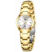Women s Quartz Watch   Unique Dial with Date Window, Second Hand, Stainless Steel Band,Elegant Woman Waterproof Watch Perfect Gift for Woman