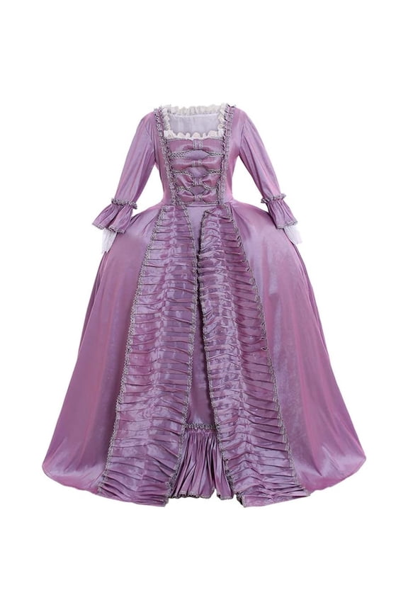 Women's Queen Marie Antoinette Rococo Ball Gown Gothic Victorian Dress