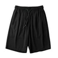 thumbnail image 1 of Women's Quick-Dry Athletic Shorts Ice Silk Short with Zipper Pockets Comfort Loose Fit Everyday Running Shorts, 1 of 6