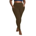 thumbnail image 1 of Women's Quick Dry Plus Size Yoga Pants - High Waist Butt-Lifting Tight Stretch Leggings with Side Pockets Comfy Elastic Workout Tights for Fitness Activewear 2025, 1 of 7