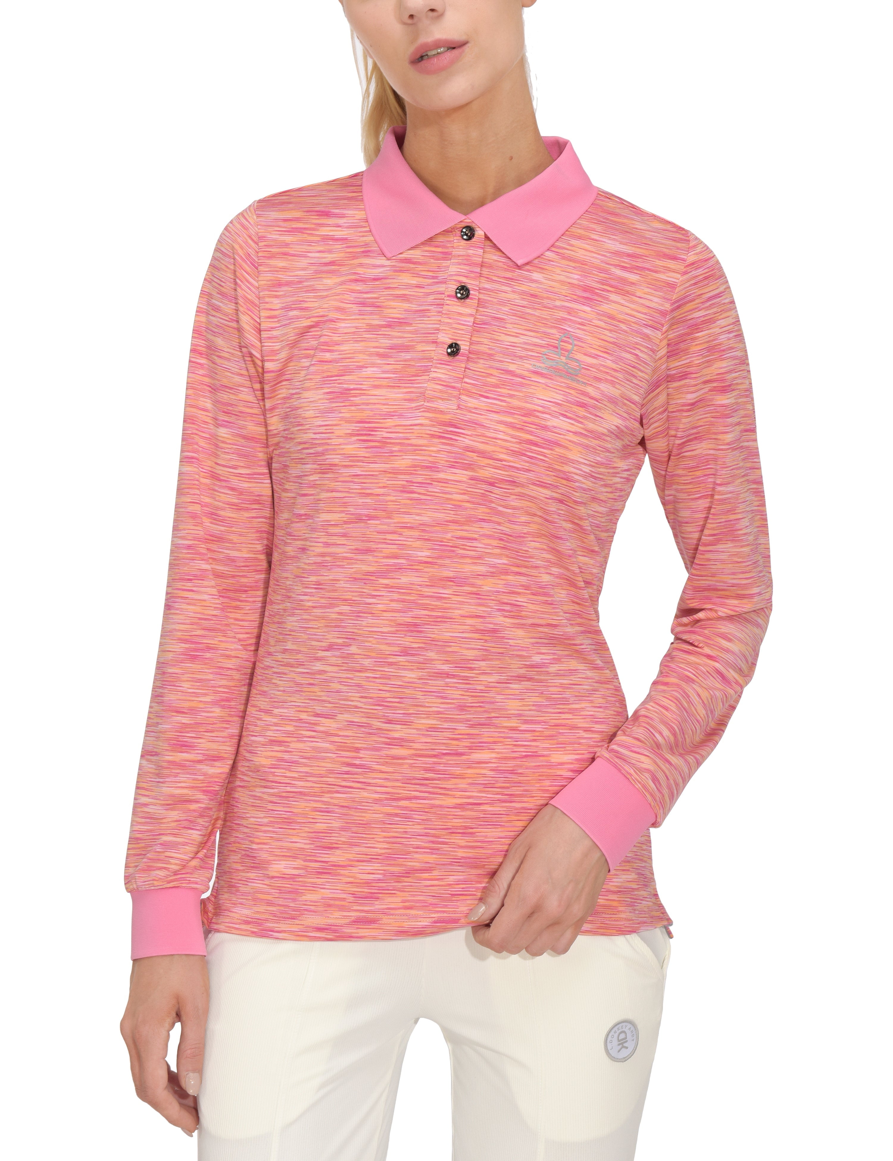 Dasawamedh Women's Quick Dry Golf Shirt Long Sleeve Polo Shirt Stretch ...