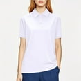 thumbnail image 1 of Women's Quick-Dry Shirt, Short Sleeve Moisture Wicking Performance Top, Solid Color Sportswear for Golf Yoga and Casual Work Wear, 1 of 8