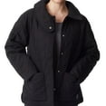 thumbnail image 1 of BASS OUTDOOR Womens Quilted Puffer Jacket, Black, Medium, 1 of 5