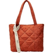 Womens Quilted Shoulder Bag Puff Hobo Handbag Lightweight Tote Backpack Gym Travel Bag 2024
