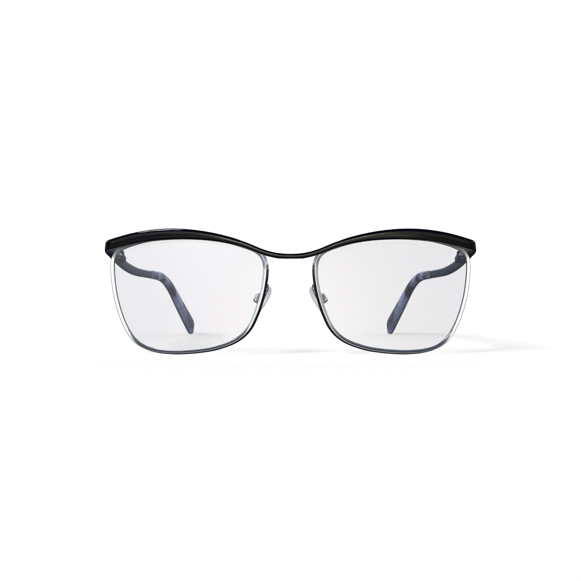 Reverb Women's RVLO6016 Prescription Eyeglasses with Case, Black/Gold