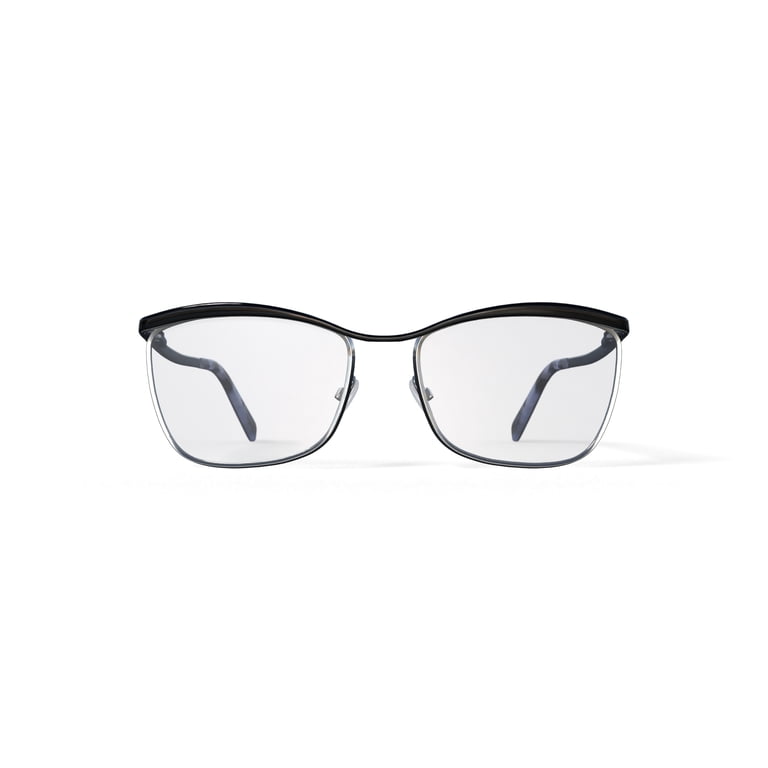 Reverb Women's RVLO6016 Prescription Eyeglasses with Case, Black