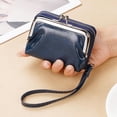 thumbnail image 1 of Women's RFID Blocking Wristlet Wallet - 3-in-1 Zip-Around with Coin Purse & Card Slots - Vegan Leather with Secure Clasp,1Pcs, 1 of 7