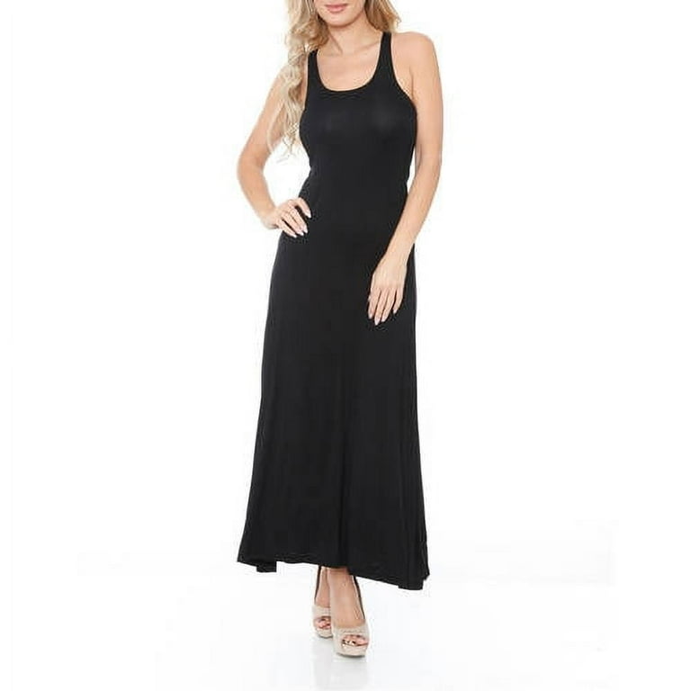 Women's Racer Back Maxi Dress