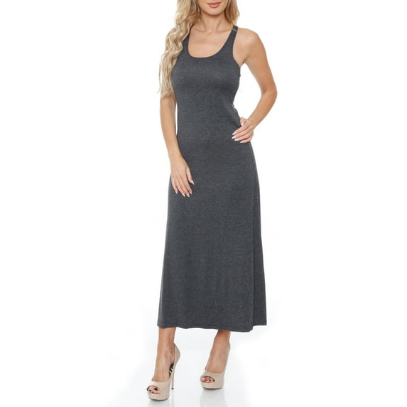 Women's Racer Back Maxi Dress