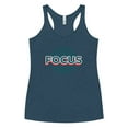 thumbnail image 1 of Women's Racerback Tank Focus (Indigo, L), 1 of 1