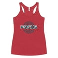 thumbnail image 1 of Women's Racerback Tank Focus (Vintage Red, L), 1 of 1
