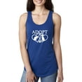 thumbnail image 1 of Women's Racerback Tank Top - Adopt Animal Rescue, 1 of 5