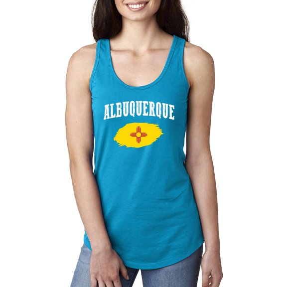 Women's Racerback Tank Top - Albuquerque