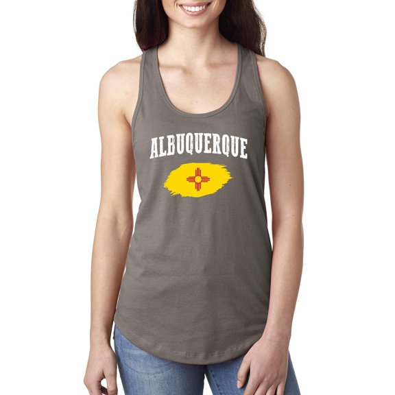 Women's Racerback Tank Top - Albuquerque