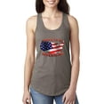 thumbnail image 1 of Women's Racerback Tank Top - American Proud To Be US Flag, 1 of 5
