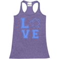 thumbnail image 1 of Women's Racerback Tank Top - Autism Awareness Puzzle, 1 of 5