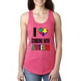 thumbnail image 1 of Women's Racerback Tank Top - Autism Awareness, 1 of 5