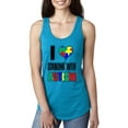 thumbnail image 1 of Women's Racerback Tank Top - Autism Awareness, 1 of 5