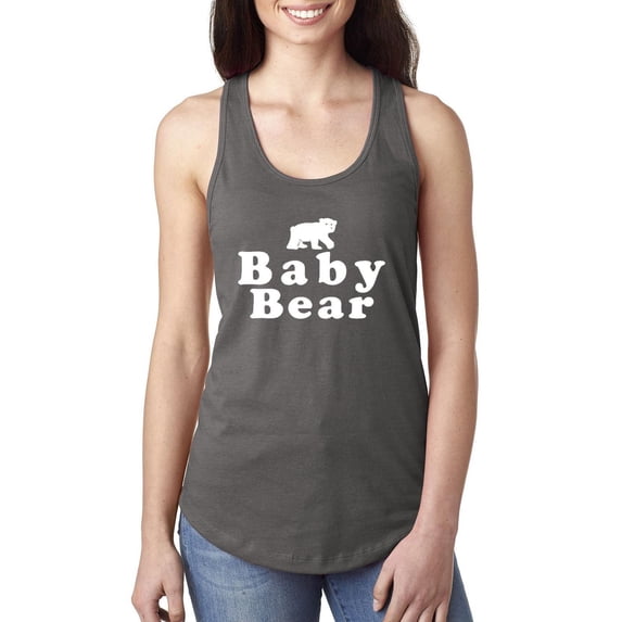 Women's Racerback Tank Top - Baby Bear