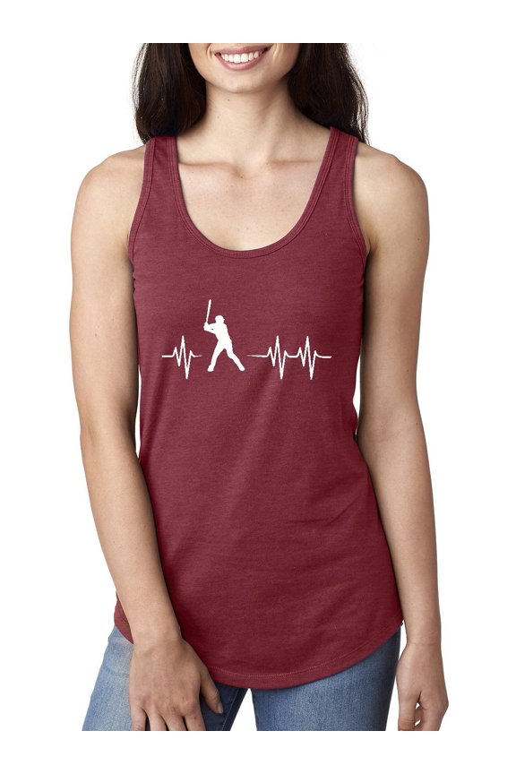 Women's Racerback Tank Top - Baseball