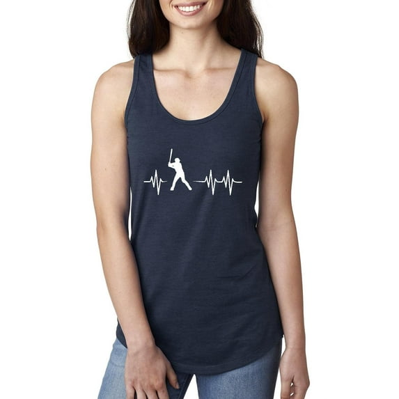 Women's Racerback Tank Top - Baseball