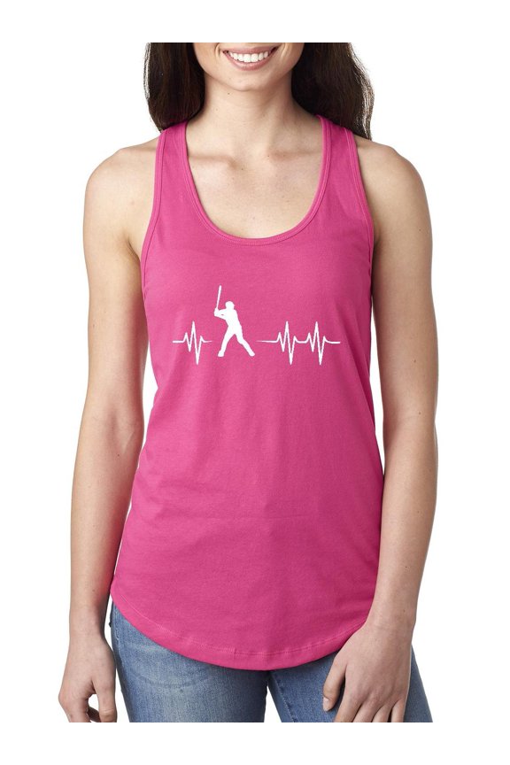 Women's Racerback Tank Top - Baseball