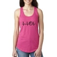thumbnail image 1 of Women's Racerback Tank Top - Basketball Heartbeat, 1 of 5