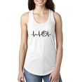 thumbnail image 1 of Women's Racerback Tank Top - Basketball Heartbeat, 1 of 5