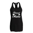 thumbnail image 1 of Women's Racerback Tank Top - Blessed Mama, 1 of 5